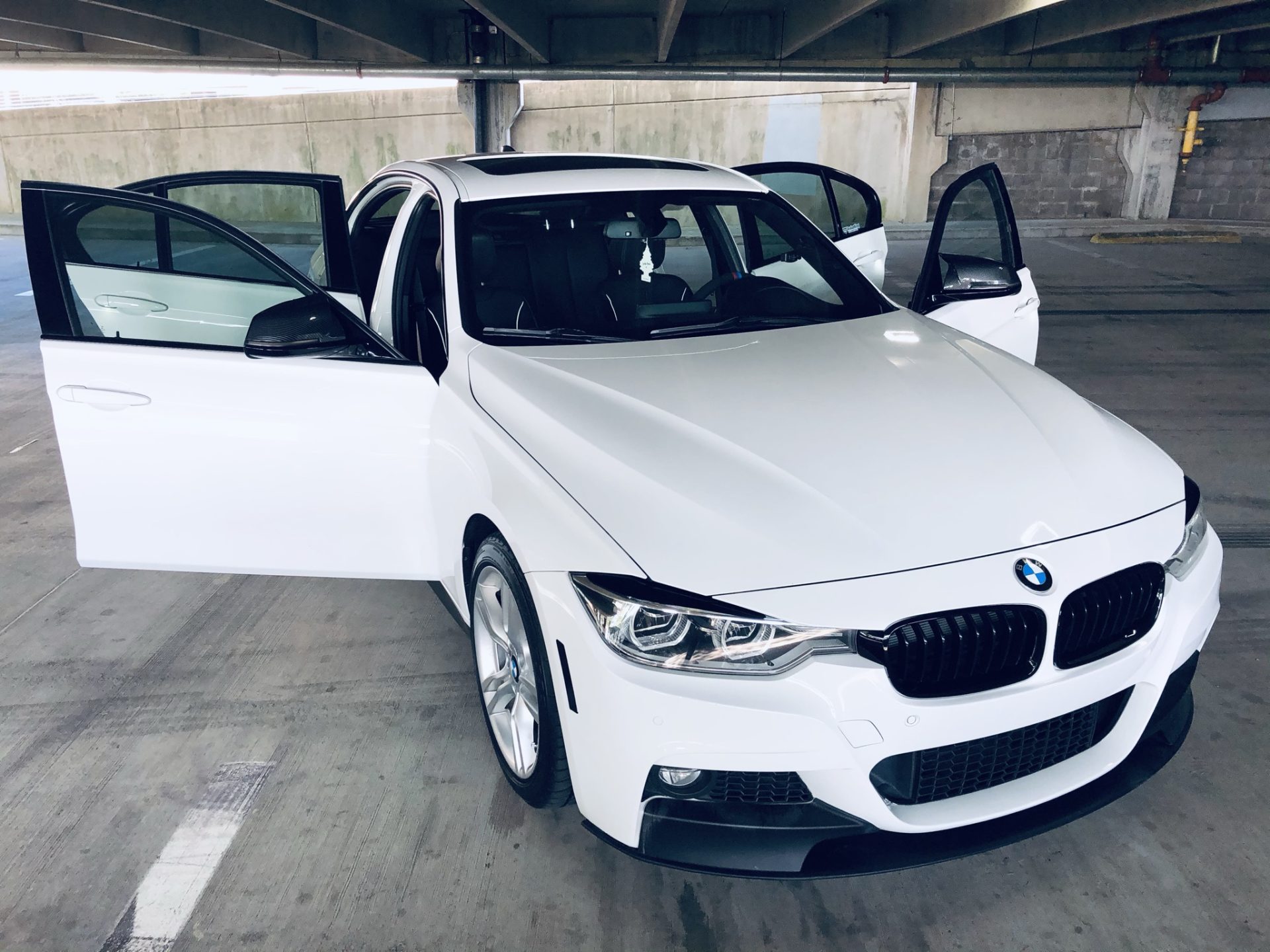 2019 Alpine White BMW 3-series (F30)
