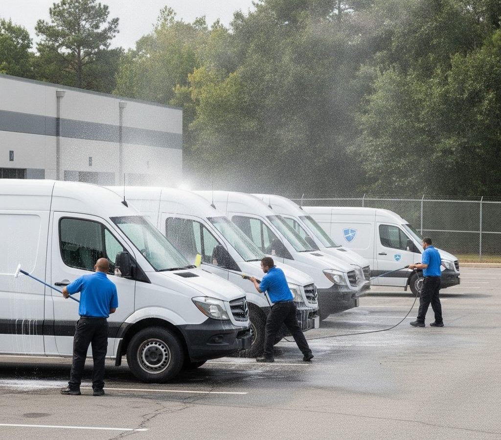 Sprinter Van Detailing — mobile fleet detailing in the Triangle