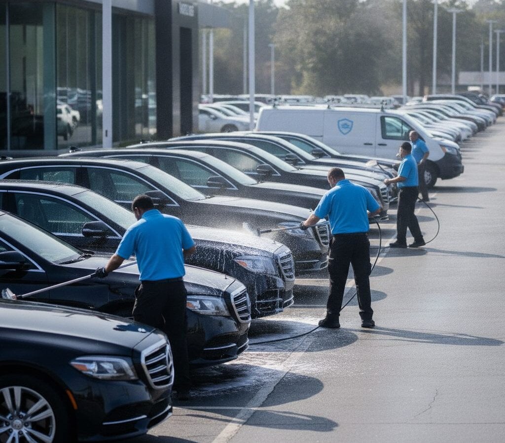 Dealership Detailing — mobile fleet detailing in the Triangle