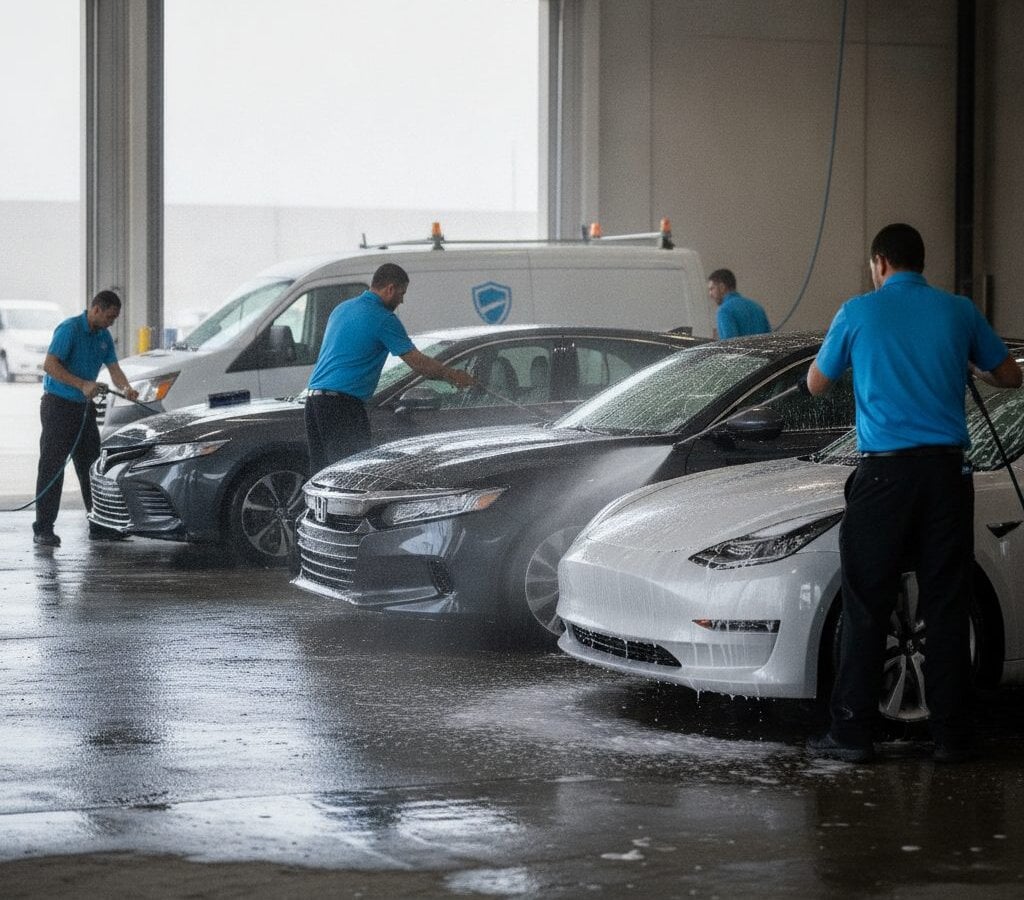 Rideshare Detailing — mobile fleet detailing in the Triangle