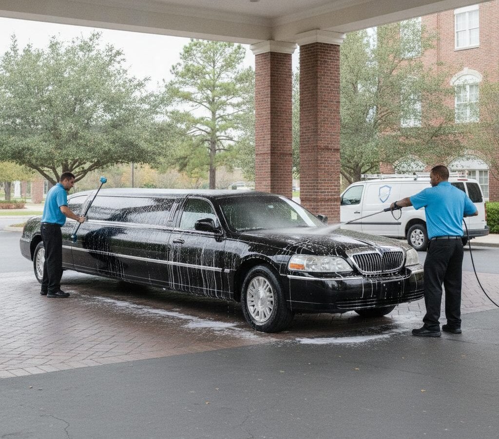 Limousine Detailing — mobile fleet detailing in the Triangle