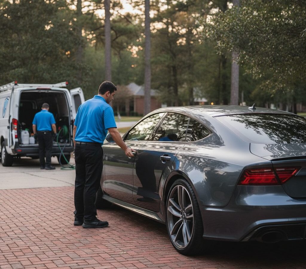 Same-day mobile detail finished — vehicle ready to drive