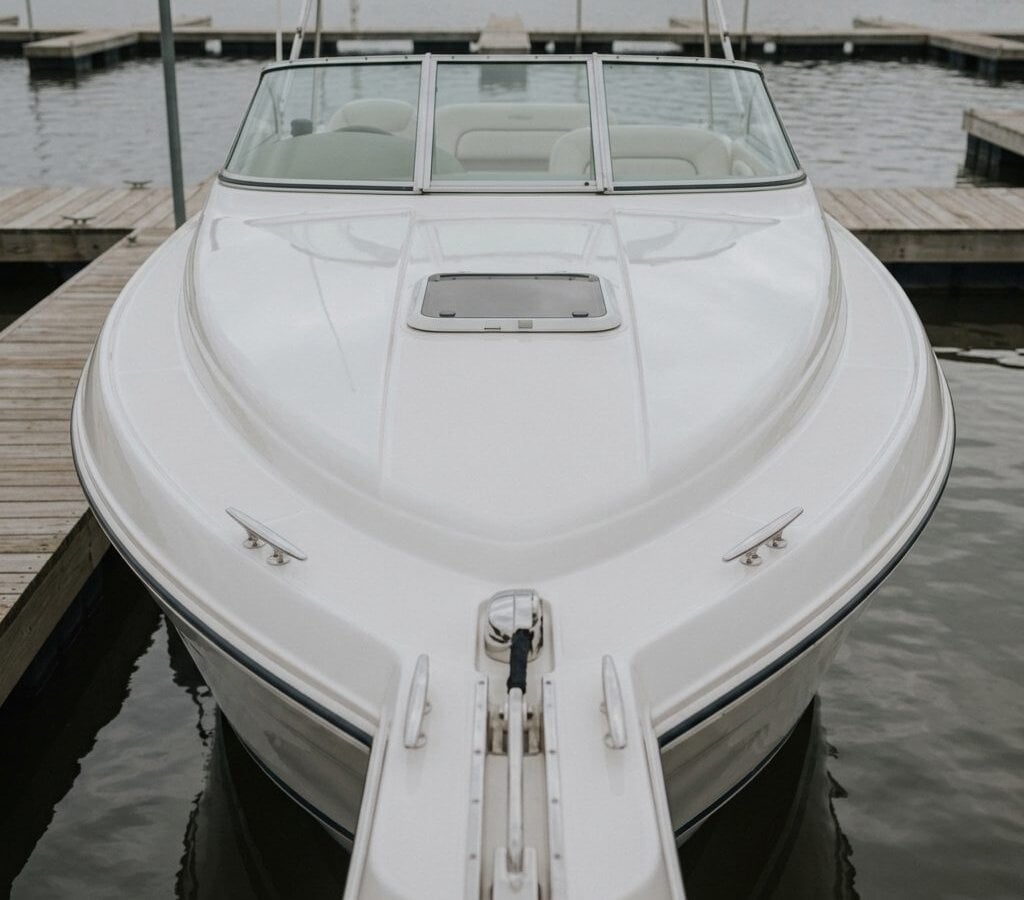 After boat detailing — restored / finished result