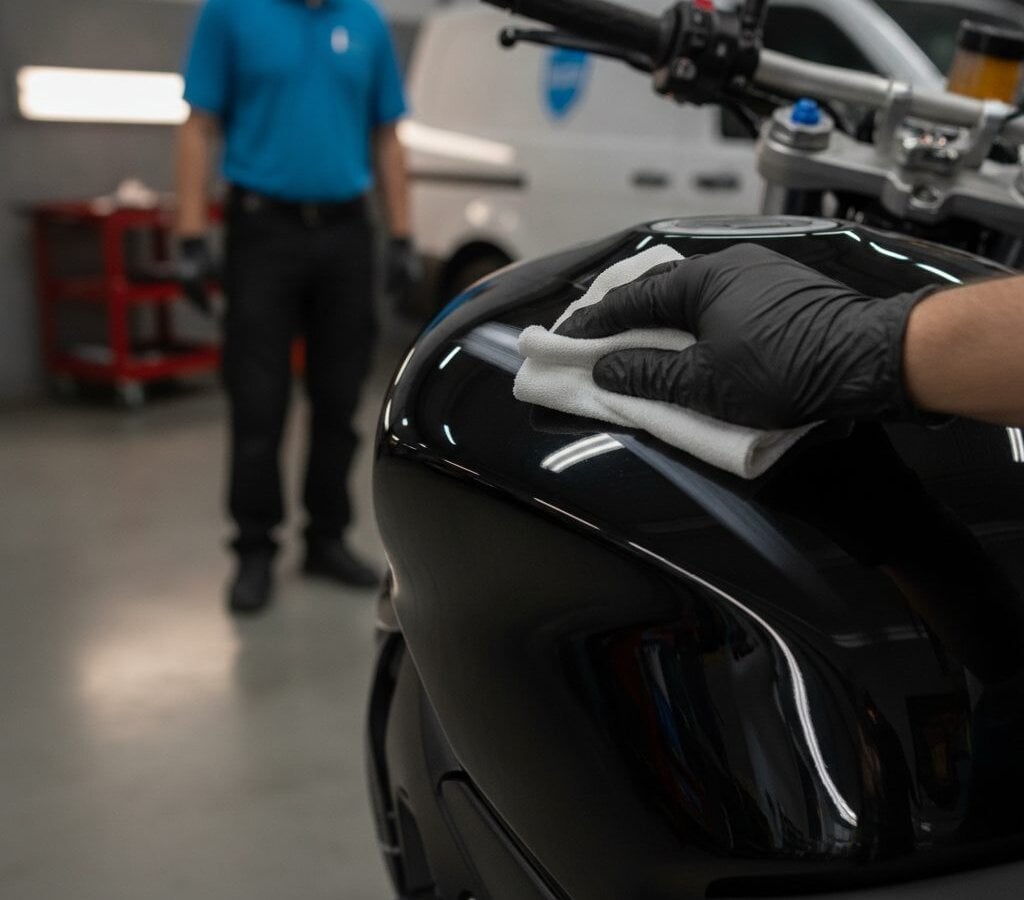 Motorcycle Detailing — mobile detailing service in the Triangle