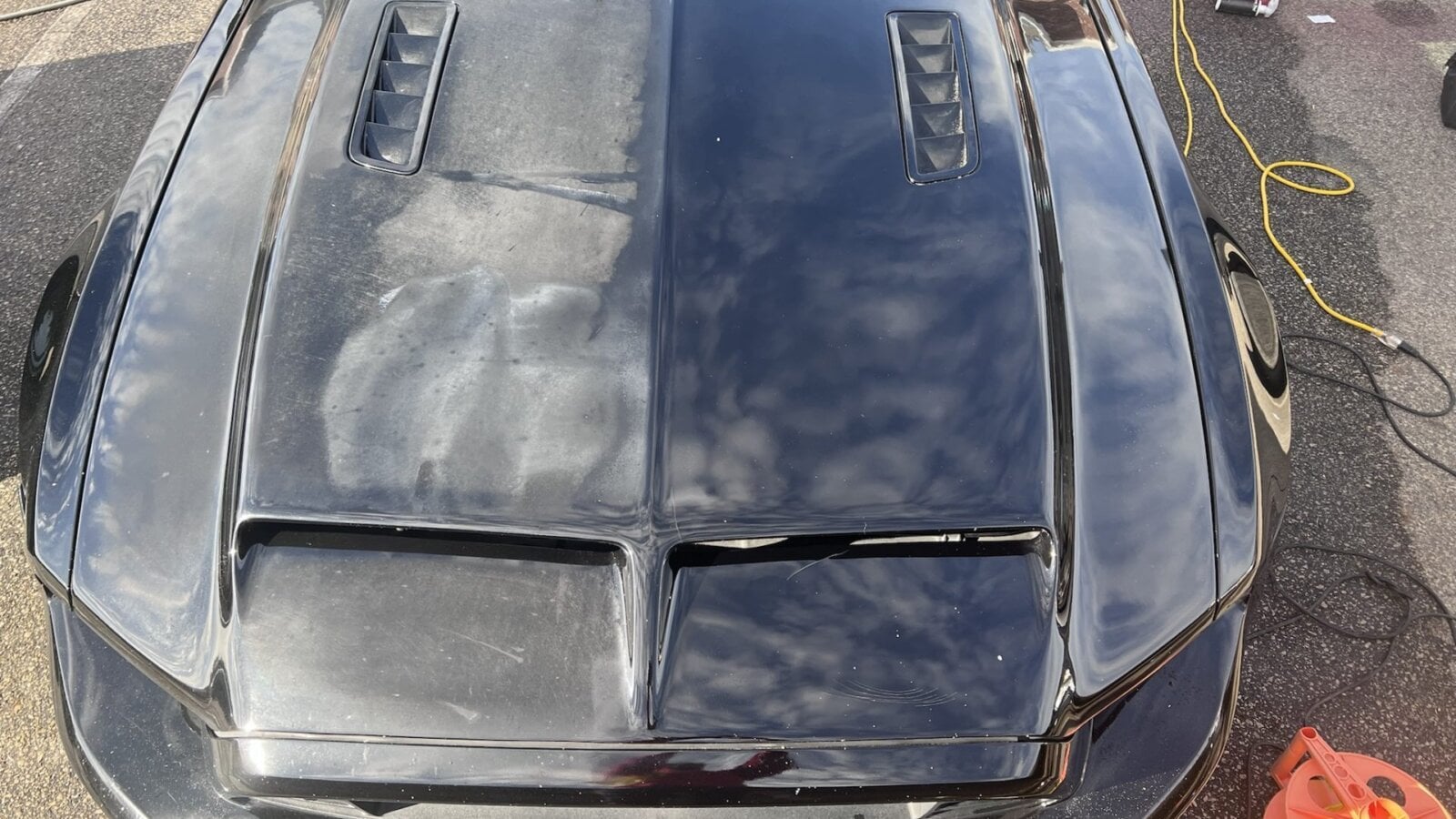 Before exterior detailing — pre-service condition